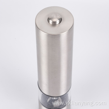 Stainless Electric Salt and Pepper Grinder